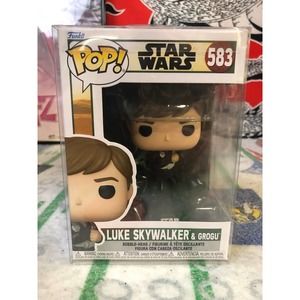 Luke Skywalker and Grogu Funko 583